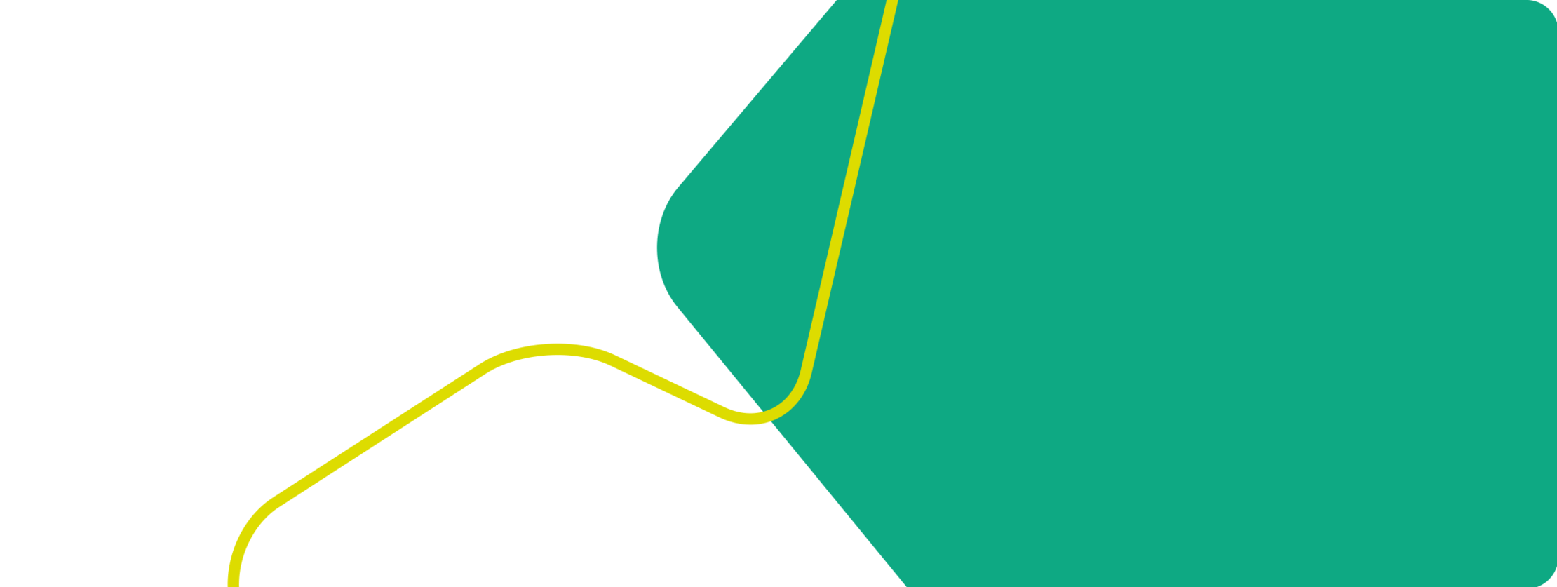 MS & ich: Patienten berichten Grüne geometrische Form mit einer gelben Verzierung