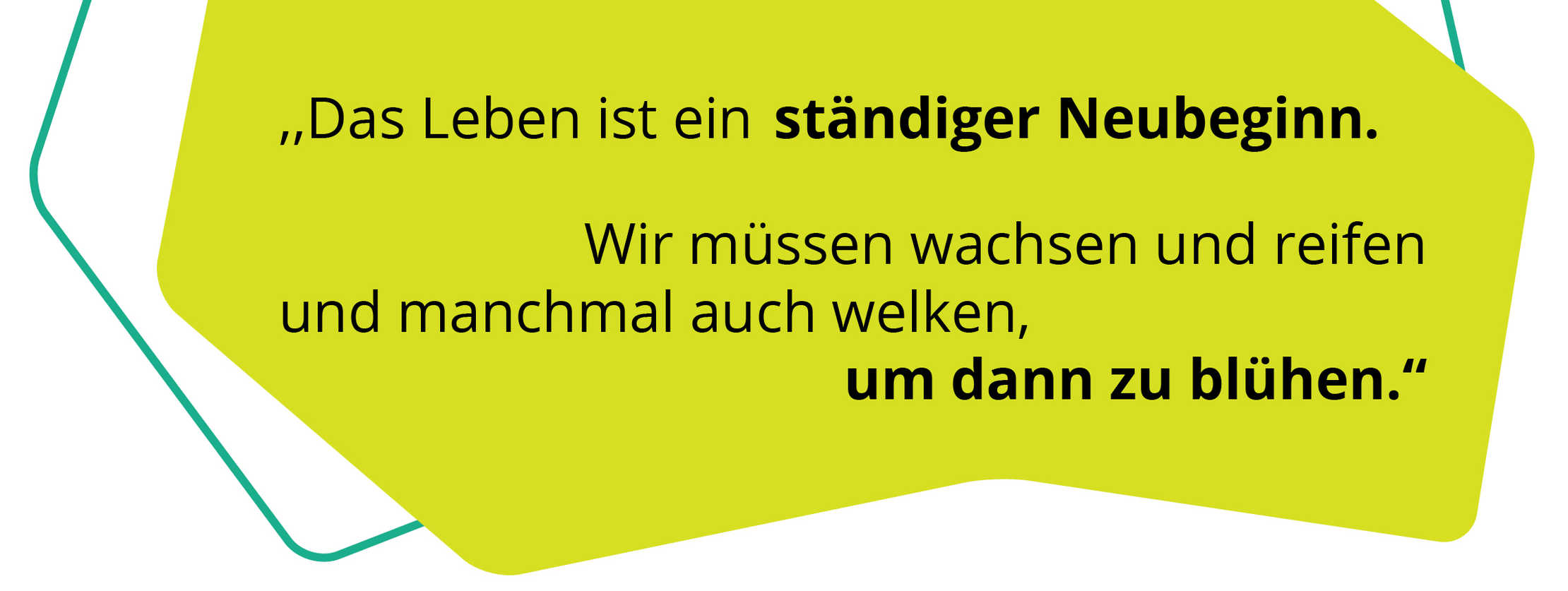 Das Bild zeigt ein Zitat zu dem Patientenbericht Das Bild zeigt ein Zitat zu dem Patientenbericht