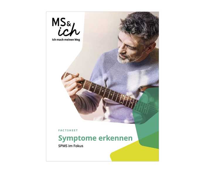 Mann auf Broschüren Cover spielt mit einer Gitarre